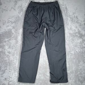 FootJoy DryJoys Golf Rain Pants Black Waterproof Windproof Size L